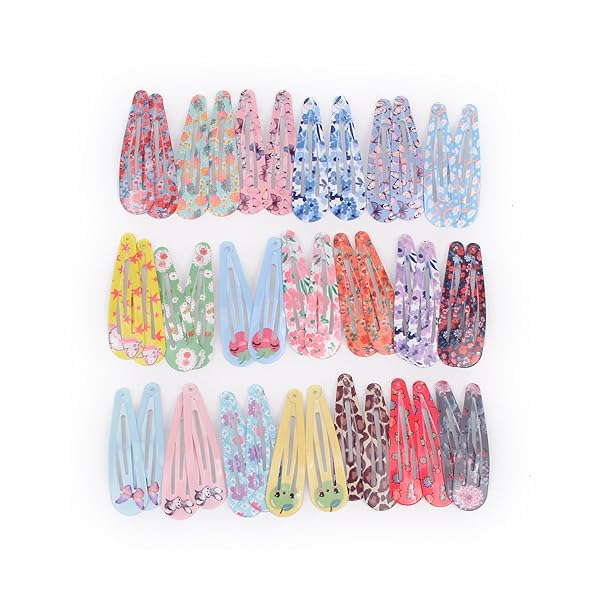 BIANHUAN ヘアクリップ ヘアピン かみどめ クリップ ヘアアクセサリー 前髪クリップ おしゃれ 40点セット 髪飾り 髪留め かわいい 七五三 入園式 卒園式 髪飾り ポイント