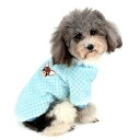 ZUNEA 犬服 秋冬 セーター 小型犬 あたたかい コート 防寒 おしゃれ かわいい パーカー 可愛い モコモコ ペット服 フリース 冬 服 暖かい 猫服 チ...