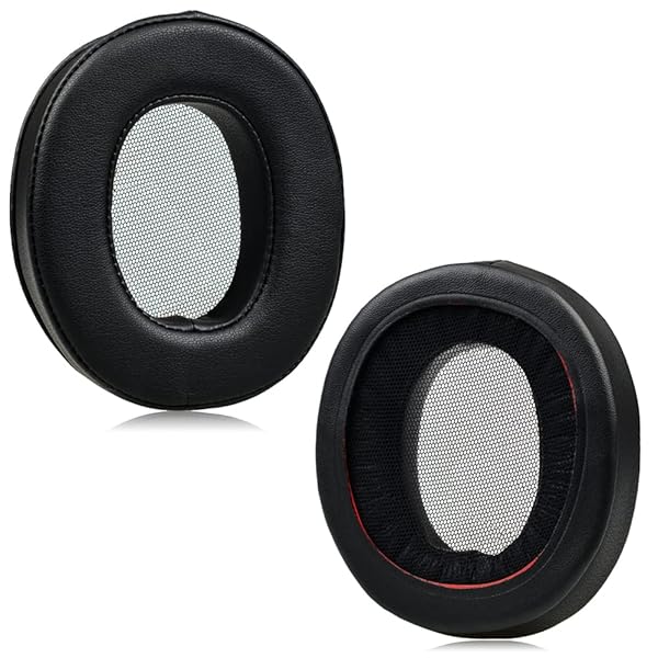 JHZZWJ イヤーパッド 互換性 パッド 交換用 SONY MDR-1ABT, MDR-1RBT, MDR-1RNC ヘッドホンに イヤークッション 対応 black