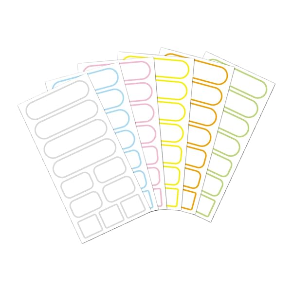 お名前シール 手書きステッカー 6色です 防水 用品分類 名前ラベル ネームシール 大容量 入学祝い ネー..