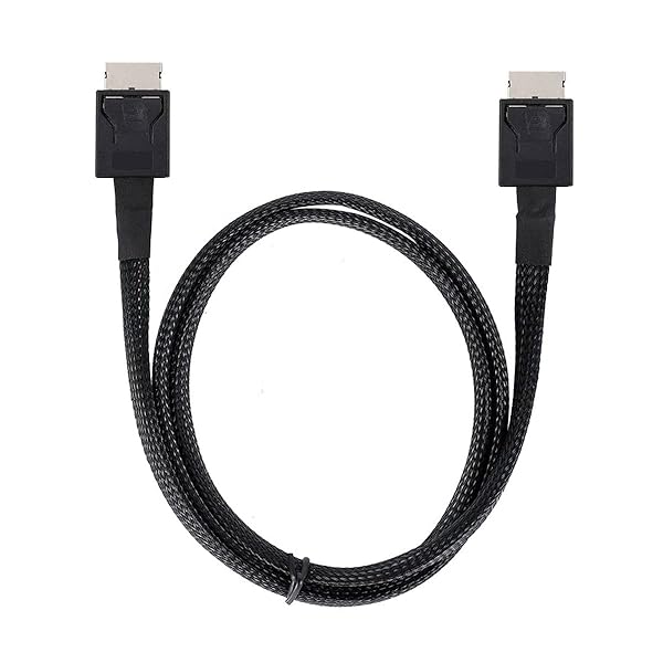 CYケーブル OcuLink PCIe PCI-Express SFF-8611 4i to OcuLink SFF-8611 SSD データアクティブケーブル 50cm