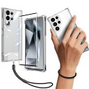 対応 Galaxy S24 Ultra 5G ケース クリア ケース Galaxy S24Ultra 5G SC-52E SCG26 SM-S928Q カバー TPU 保護ケース カバー背面 + GalaxyS24 Ultra 5G ガラスフィルム(2)