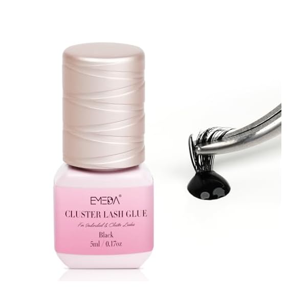 EMEDA マツエクグルー セルフ まつ毛エクステ用グルー 超低刺激タイプ 防水 長持ち まつエク  ...