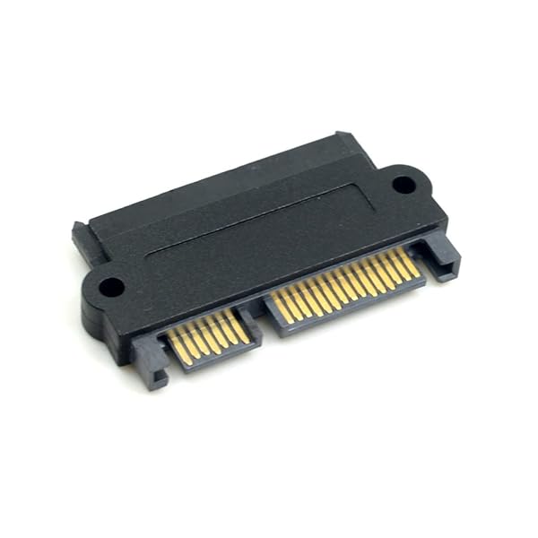 NFHK SFF-8482 SAS 22ピンから7ピン + 15ピン SATA ハードディスクドライブ RAIDアダプター 15ピン電源ポート付き, NF-SF-092