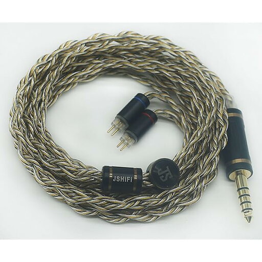 【JSHiFi-Jupiter】2pin4.4mmリケーブル 4芯金メッキと銀メッキとグラフェン線材 2pinイヤホンアップグレードケーブル 4.4mmイヤフォン交換ケーブル (2pin4.4mm) 【JSHiFi-Jupiter】2pin4.4mmリケーブル 4芯金メッキと銀メッキとグラフェン線材 2pinイヤホンアップグレードケーブル 4.4mmイヤフォン交換ケーブル (2pin4.4mm)