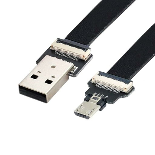 chenyang Micro USB フラットケーブル USB 2.0 オス - マイクロ USB オス リボン フレックス 延長ケーブル アダプター 1.0M chenyang Micro USB フラットケーブル USB 2.0 オス - マイクロ USB オス リボン フレックス 延長ケーブル アダプター 1.0M