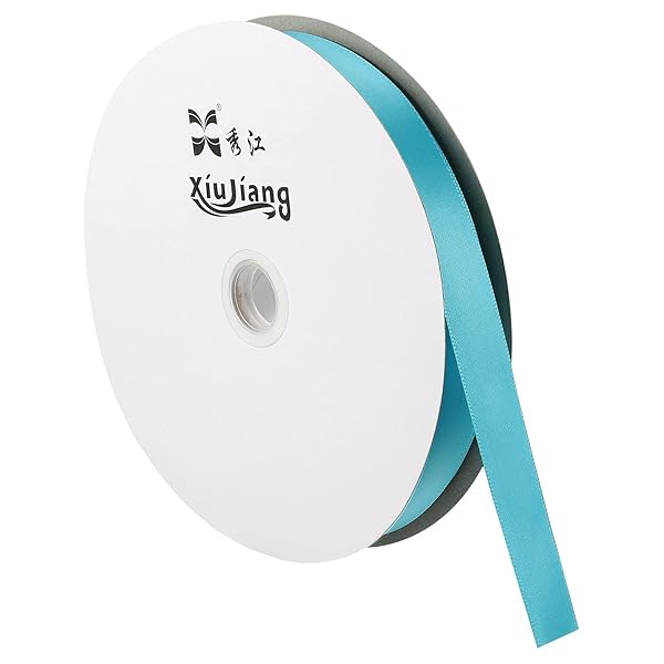 PATIKIL 20 mm幅 91.4 M サテンリボン 両面ソリッド クラフトロール パーティー ホームDIY ラッピング..
