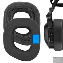 Geekria イヤーパッド Sport 互換性 パッド コルセア Corsair HS80 RGB Wireless ヘッドホンに対応 パッド イヤー/イヤーカップ (冷却ジェル/黒)