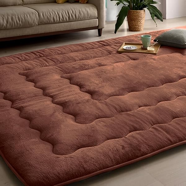 JEMAジェマ こたつ敷き布団 こたつマット こたつ敷き ラグ ラグマット カーペット 極厚 厚手 ホットカ..