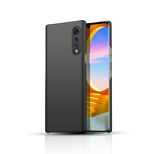LG VELVET L-52A ケース ブラック LG VELVET L-52A 用の保護ケース TPU シリコン 耐衝撃 磨り表面 指紋防止 軽量 薄型 ストラップホール付き 保護 カバー(ブラック) LG VELVET L-52A ケース ブラック LG VELVET L-52A 用の保護ケース TPU シリコン 耐衝撃 磨り表面 指紋防止 軽量 薄型 ストラップホール付き 保護 カバー(ブラック)