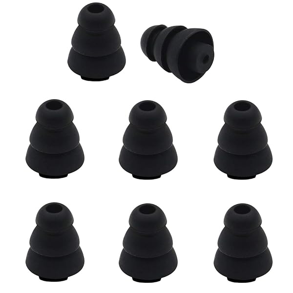 A-Focus 3フランジ イヤーピース 3フランジイヤーパッド SHU-RE KLIP-SCH Ety-motic WES-TONE 等イヤホ..