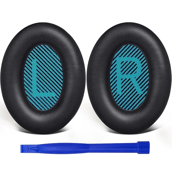 SoloWIT イヤーパッド イヤークッション 交換用 Bose QuietComfort 15 QC15 QC25 QC35 QC2 Ae2 Ae2i Ae2w SoundTrue & SoundLink Around Earに対応 ヘッドフォンに