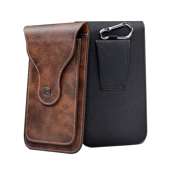 Billionworks スマホポーチ メンズ ベルトポーチ スマフォポーチ ウエストポーチ