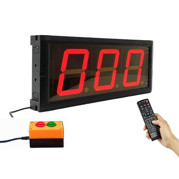 Jhering スポーツタイマー デジタル 得点板 トレーニング タイマー ストップウォッチ 多機能 インター..