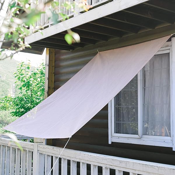 SEASONS 日除け シェード（200×270cm）ベランダ/屋外/庭用 サンシェード【遮熱/UVカット】目隠し 風通..