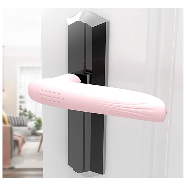 Ylike Way ドアノブカバー ドアノブ レバー カバー ドアハンドル 静電気防止 静電気と傷隠しに グリッ..