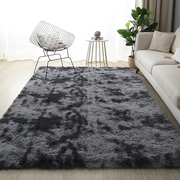 カーペット SpyFlyLie 洗えるラグ 北欧 長方形 ラグマット極厚毛足約4.0cm 絨毯 防ダニ 滑り止め付 抗菌 防臭 ふわふわ 秋冬 冷房 床暖房対応 8枚滑り止めシート付き