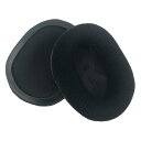 Chic Tuant イヤーパッド for Logicool (ロジクール) G GPRO X, G Pro X, G Pro, G433, G233 ヘッドセットに対応 交換用ヘッドホンパッドイヤークッションメモリーフォーム(ブラック) (ベロア)