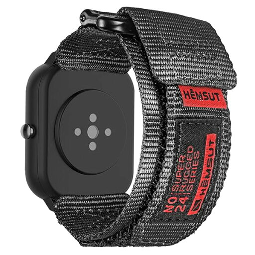 Torbollo 時計バンド 20mmナイロン交換ベルト For Amazfit GTR Mini/GTS 4/GTS 4 mini/GTS 3/GTS/GTS2/GTS 2e/GTS 2 mini,Bip 3/Bip 3 Pro/Bip U Pro Torbollo 時計バンド 20mmナイロン交換ベルト For Amazfit GTR Mini/GTS 4/GTS 4 mini/GTS 3/GTS/GTS2/GTS 2e/GTS 2 mini,Bip 3/Bip 3 Pro/Bip U Pro