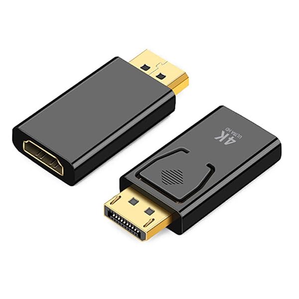 サムコス DisplayPort to HDMI 4K@30HZ DisplayPort to HDMI変換アダプタ DP-HDMI変換コネクタ hdmi アダプター4K金メッキコ 変換 ディスプレイに プロジェクター HDTV (2)
