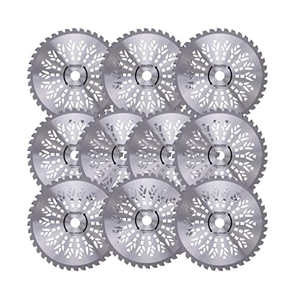 SHUZIYU 草刈機用チップソー255x40P 10枚組