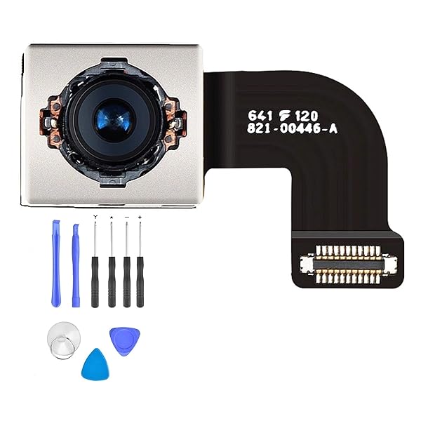 Kayyoo iPhone SE2 2020年 モデル バックカメラ 交換パーツ 工具付き (iPhone SE2（2020）)