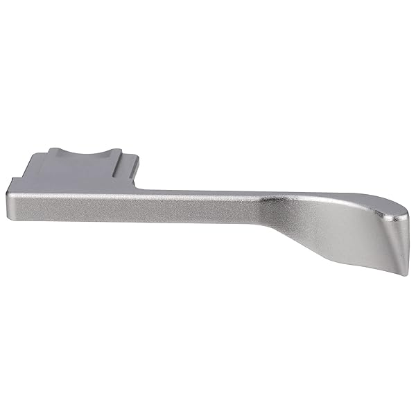 Haoge THB-X4S ハンドグリップ メタルホットシューサムアップレスト 富士フイルム X-E4カメラ用 シルバー