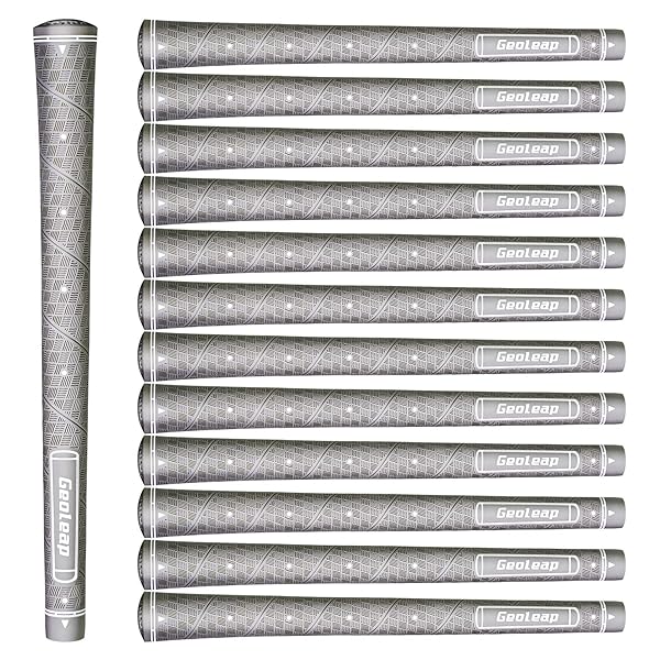 Geoleap Glory-M ゴルフグリップ 13個セット、メモリーポイント 手の配置を補助、滑り止め、ゴルフクラ..