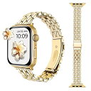 HANDODO for Apple Watch バンド ステンレス 42mm 41mm 40mm 38mm アップルウォッチ バンド おしゃれ 可愛い 細身 レ...