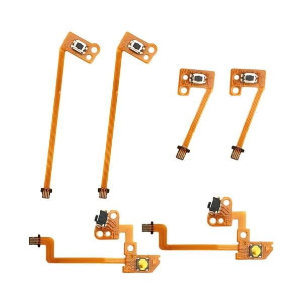 ESJNNK 交換用部品 Switch Joy-Con NS対応 コントローラ修理キット L ZL/ZR キーフレックスケーブル 2セット 修理用部品