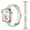 HANDODO for Apple Watch バンド ステンレス 49mm 46mm 45mm 44mm アップルウォッチ バンド おしゃれ 可愛い 細身 レ...