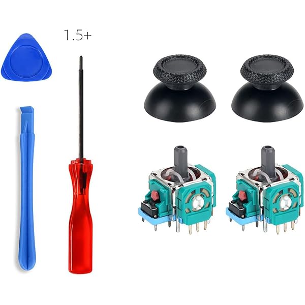 PS5 コントローラー 修理 7 in 1 ps5 コントローラー スティック 互換 スティック センサー サムスティック モジュール修理部品 ps5 コントローラー 充電 ps5 controller (7 in 1（ps5の場合）)