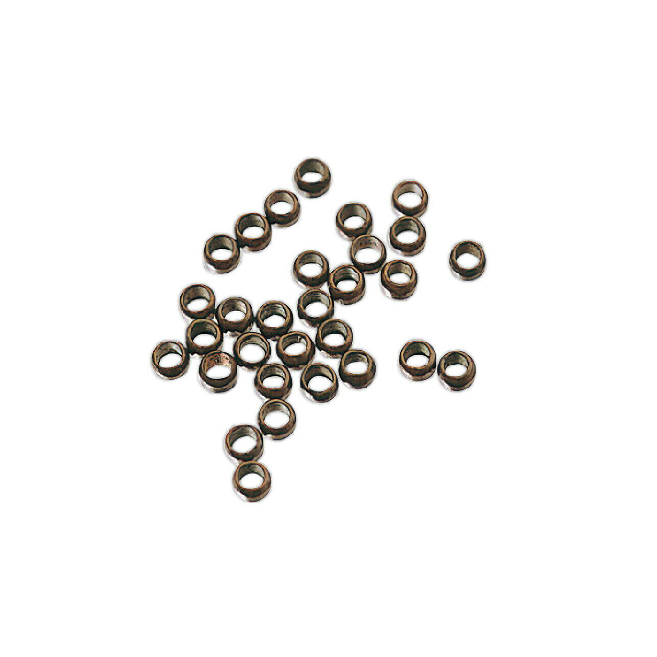 【 カシメ 】　 カシメ玉　つぶし玉　2mm 　ハンドメイド材料　アクセサリーパーツ　ハンドメイドクラフト 手作り素材