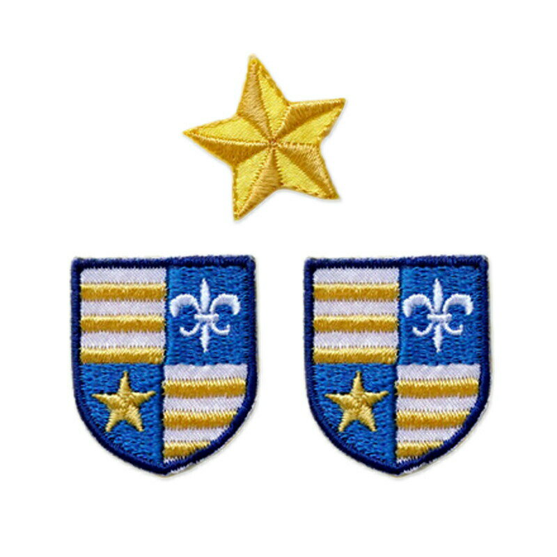 【シール・アイロン両用タイプワッペン】エンブレム