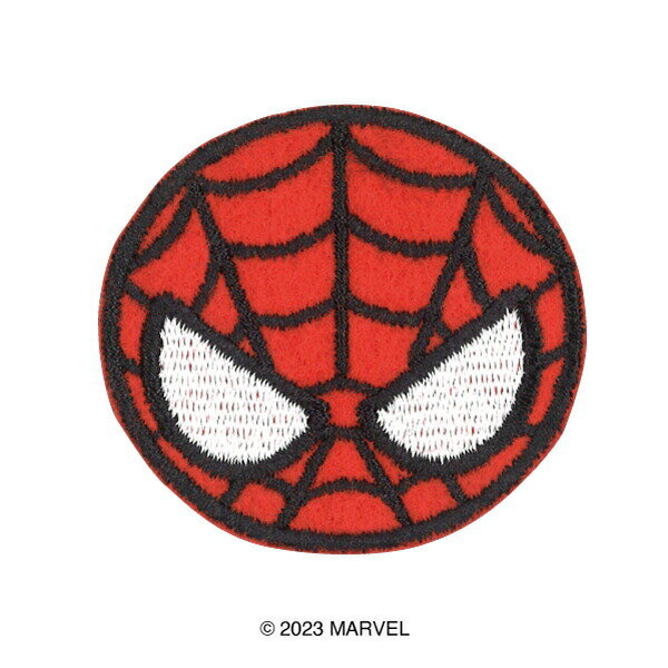 【MARVEL】マーベルスパイダーマンワッペンアイロンシール両用タイプ