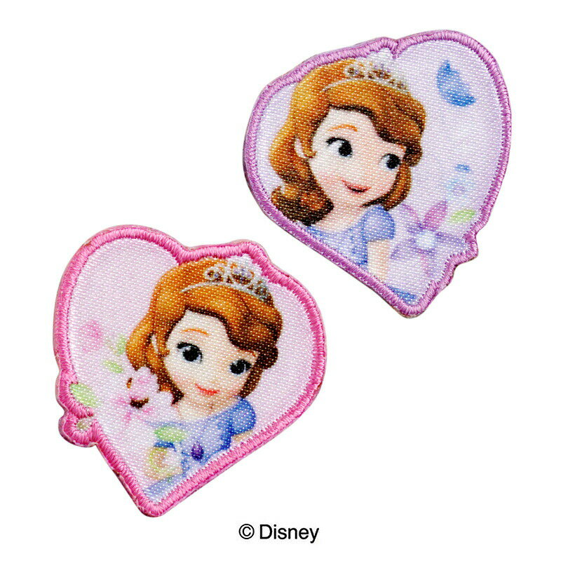 Other - 在庫限り！【DISNEY】ディズニー プリンセス キャラクターちいさなプリンセスソフィアシール・アイロン両用タイプワッペン