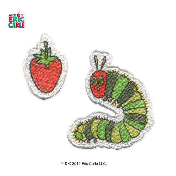 【はらぺこあおむし】アイロン接着ワッペン