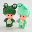 【カブレンジャーキット】キュー人形のストラップ かえる ハンドメイド(3)