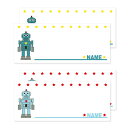 【まいネーム】ネームラベル ロボット入園・入学準備