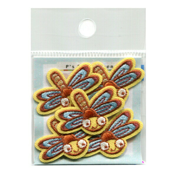 【マークワッペンベストセレクト】 ～いきものシリーズ～とんぼ　5枚入り