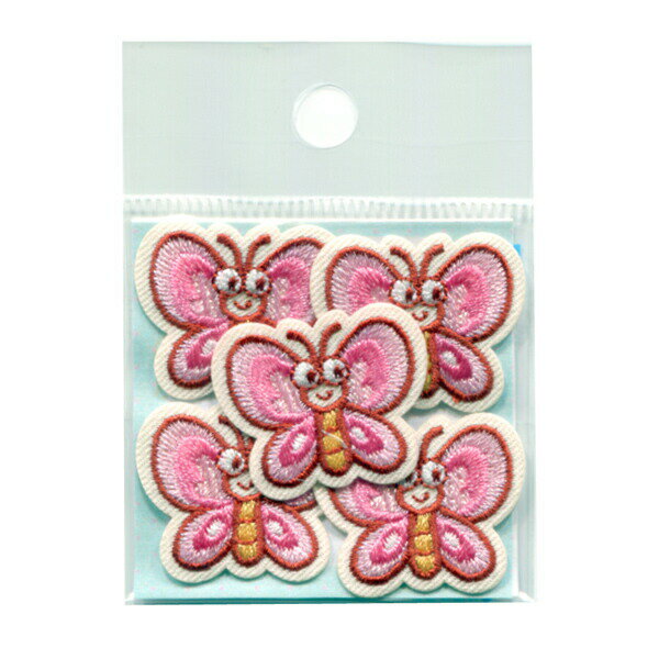 【マークワッペンベストセレクト】 ～いきものシリーズ～ちょうちょ　5枚入り