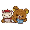 【Rilakkuma】リラックマ　コリラックマ刺しゅうワッペンボンジュールリラックマシリーズ