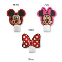【DISNEY】ミッキー&ミニー名札付けアップリケ3枚セット