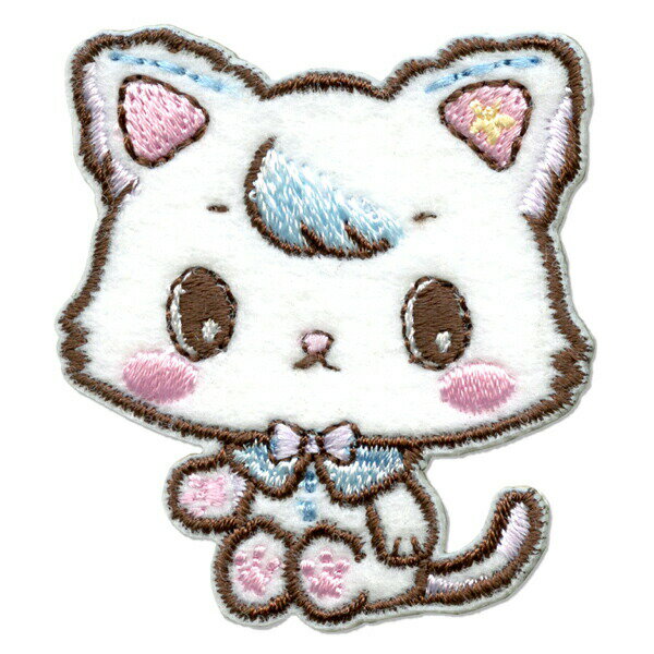【Sanrio characters】ミュークルドリーミーれいワッペン アップリケシールアイロン両用タイプ
