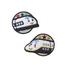 【Sanrio characters】シンカンセンワッペン2個セット(3)