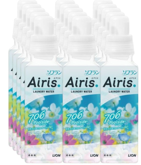 【在庫限り】ソフラン エアリス プールサイド 本体(480ml)×15個セット