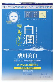 【肌研】白潤薬用美白マスク 4枚入