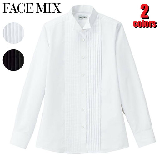 レディスピンタック ウイングブラウス FB4040L FACE MIX フェイスミックス シャツ 長袖 フォーマル レディスピンタック ウイングブラウス FB4040L FACE MIX フェイスミックス シャツ 長袖 フォーマル