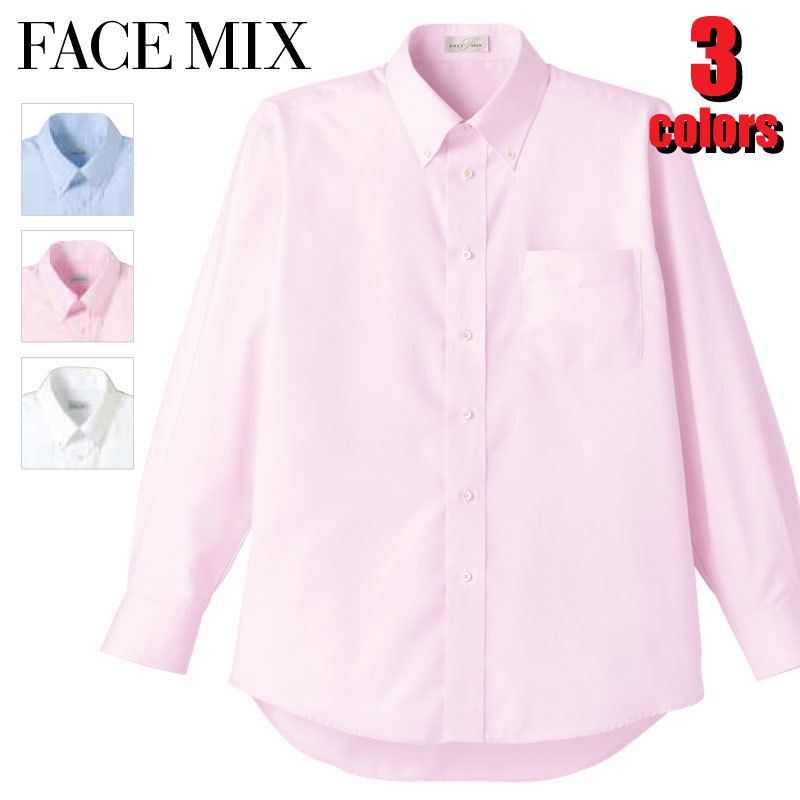Other - メンズ吸汗速乾 長袖シャツ FB5015M FACE MIX フェイスミックス フォーマル ビジネス