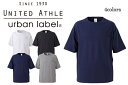 5008-01 5.6oz ビッグシルエットT ポケ付 ユナイテッドアスレ　Tシャツ　カジュアル　United Athle ヘビーウェイト 半袖　無地